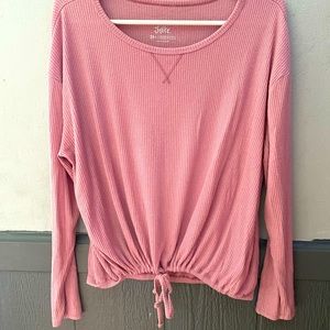 Stretchy pink Long sleeve 🦩